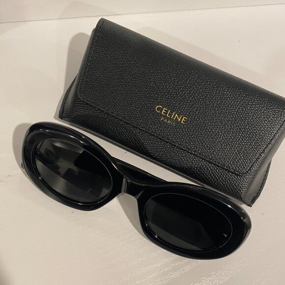 CELINE Women's Triomphe Round Sunglasses - Picture 2 of 6